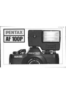 Pentax AF 100 P manual. Camera Instructions.